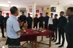 Session on Grooming, Hygiene, Basic Food Production skill knowledge and Food and beverage Service skills- Mr. Lezly D Costa-25-06-2019